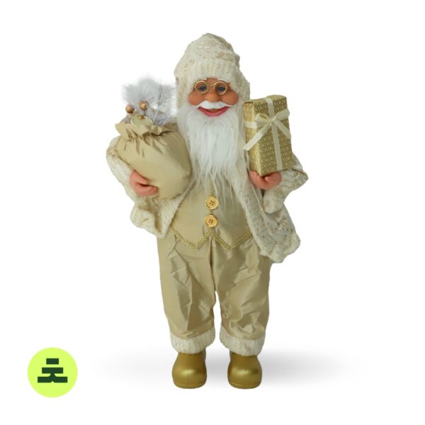 Santa Claus Gold 60 cm