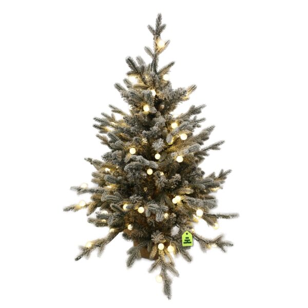 Smrk Přírodní 100 LED 90 cm