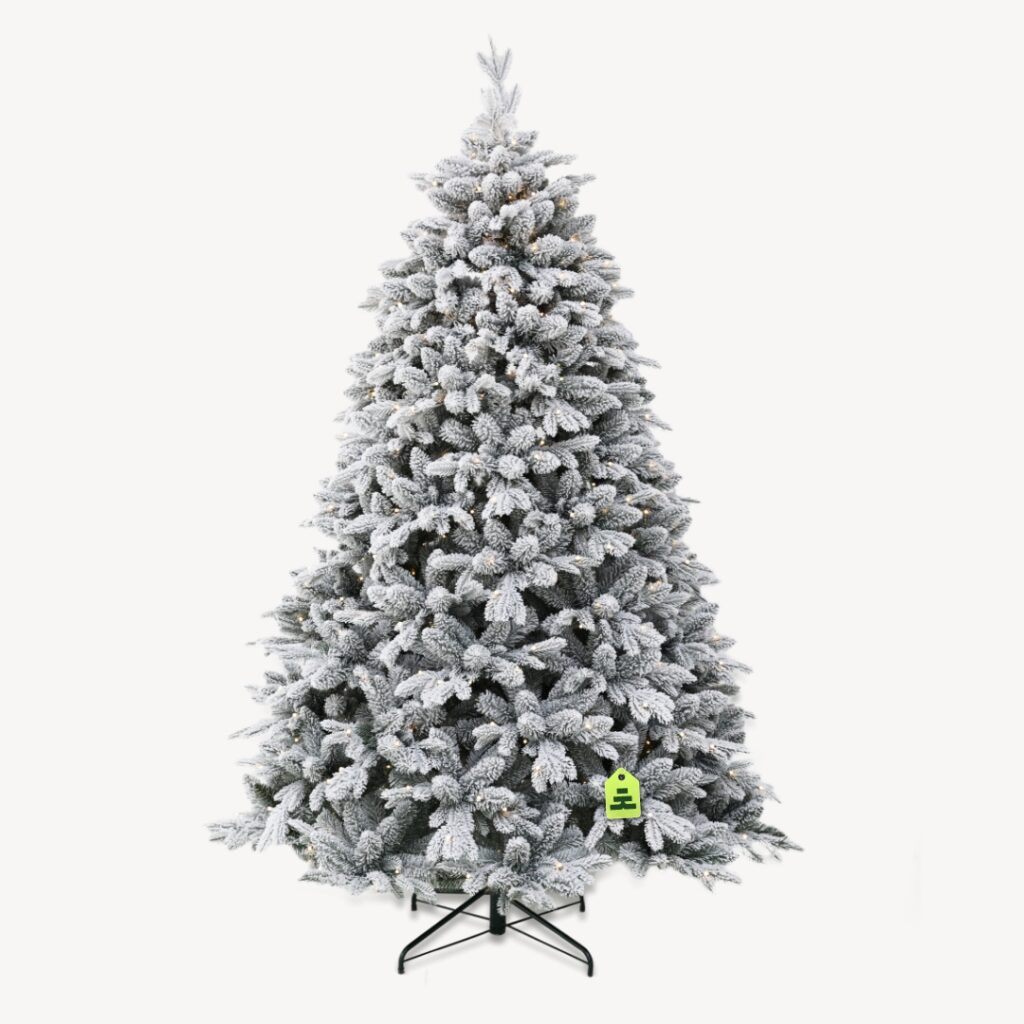Smrk Bílý 500 LED 210 cm