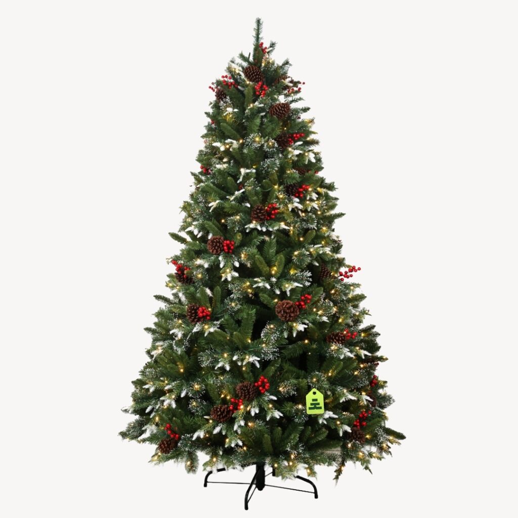 Borovice Zasněžená 420 LED 180 cm