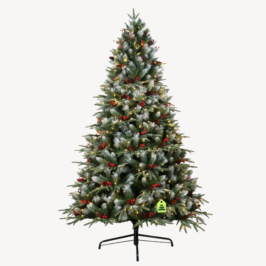 Smrk Zasněžený 360 LED 180 cm