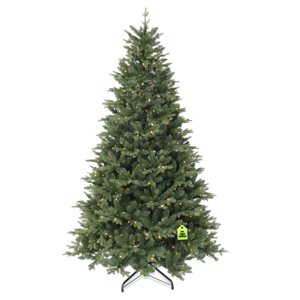 Smrk Přírodní 270 LED 150 cm