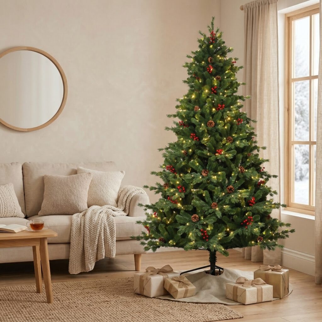 Smrk Zdobený 570 LED 210 cm - produktová galerie