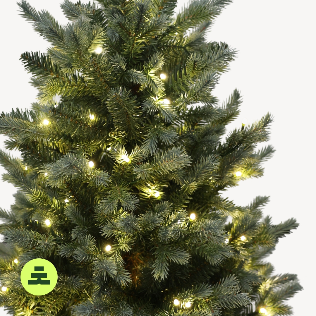 Smrk Modrý 100 LED 90 cm - Obrázek 4