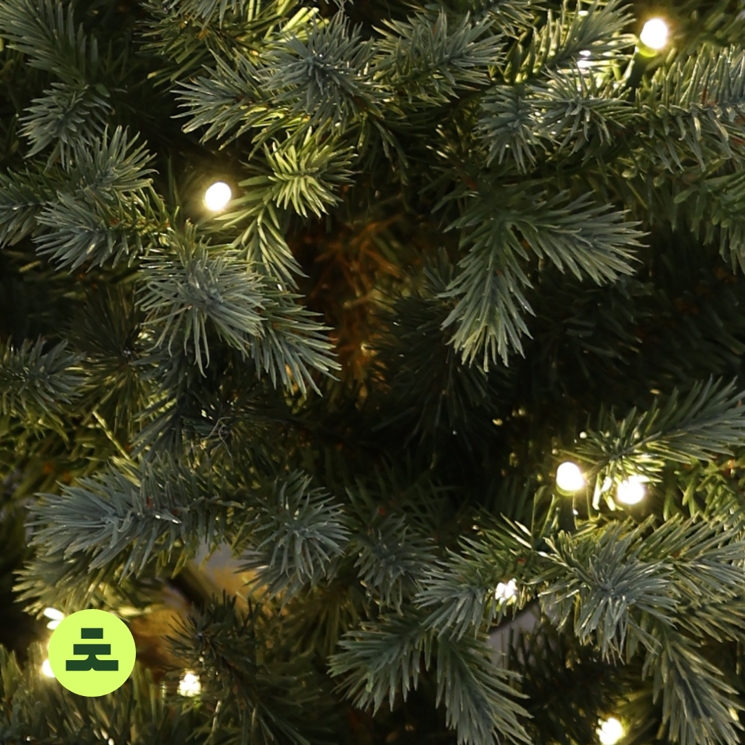 Smrk Modrý 100 LED 90 cm - Obrázek 6